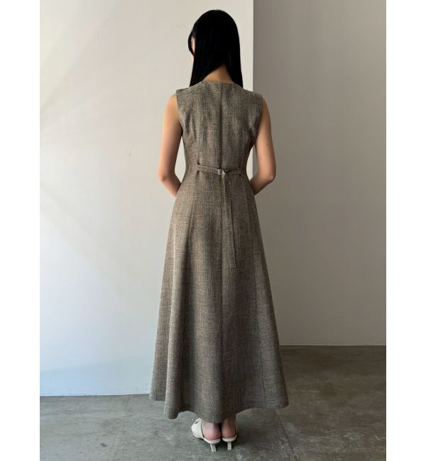 LAGUNAMOON「【追加生産】フロントZIPミックスカラーワンピース」|ワンピース|