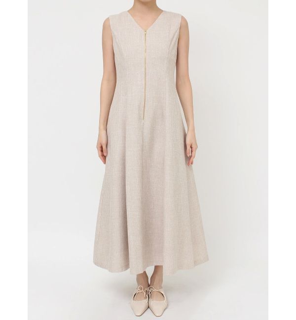 LAGUNAMOON「【追加生産】フロントZIPミックスカラーワンピース」|ワンピース|