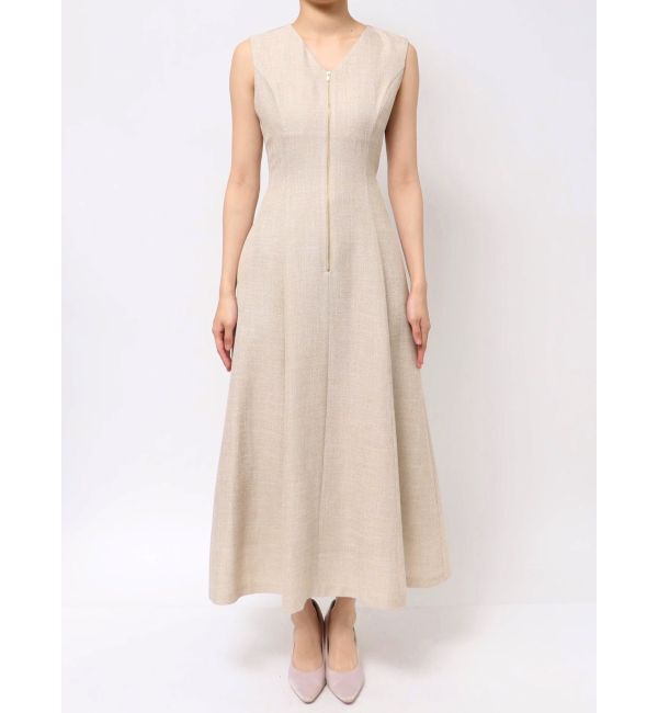 LAGUNAMOON「【追加生産】フロントZIPミックスカラーワンピース」|ワンピース|