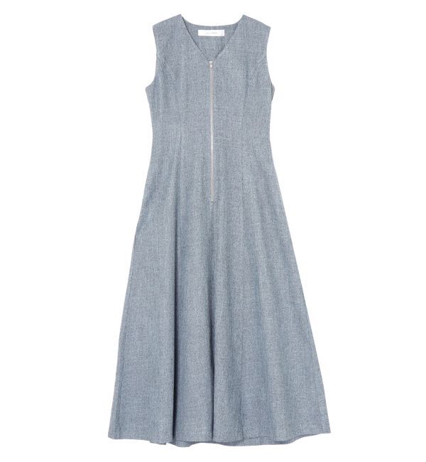 LAGUNAMOON「【追加生産】フロントZIPミックスカラーワンピース」|ワンピース|