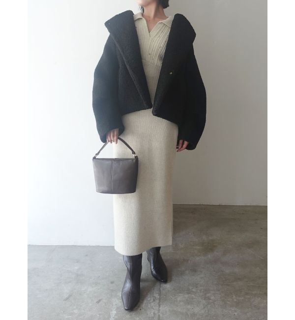 LAGUNAMOON「【REVIVAL】ボアブルゾン」|ブルゾン・スタジャン|