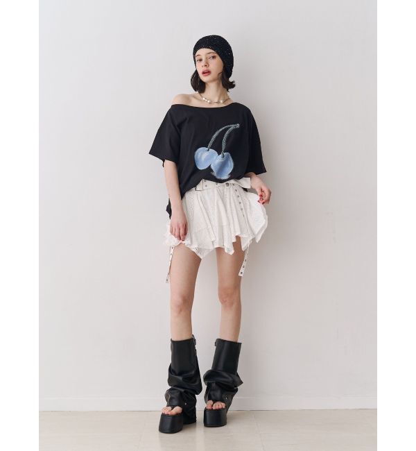 jouetie「カバートングサンダルブーツ」|ロングブーツ|