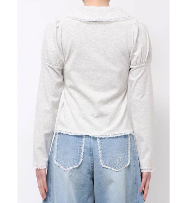 merry jenny「frilly polo tops」|ポロシャツ|