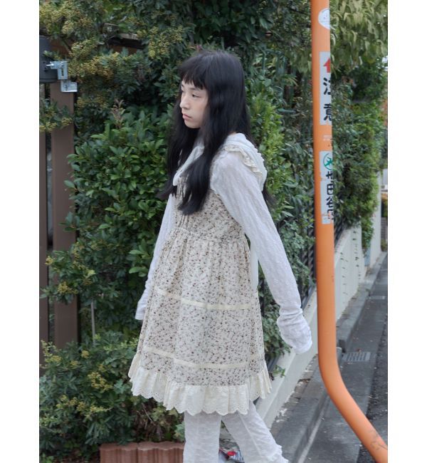 merry jenny「rabbitレースフードtops」|Tシャツ・カットソー|