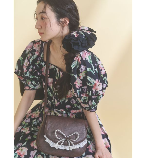 merry jenny「pearl butterfly lace shoulder bag」|ショルダー・メッセンジャー|