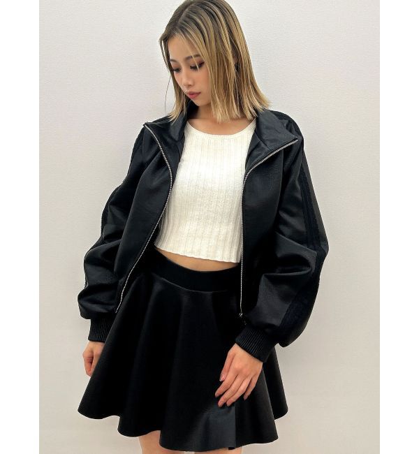 GYDA「レースラインフレアミニスカートライクショートパンツ【SETUP着用可】」|スカート|