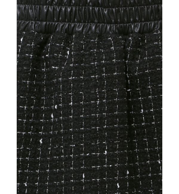 GYDA「ツイード異素材スカートライクショートパンツ【SETUP着用可】」|スカート|