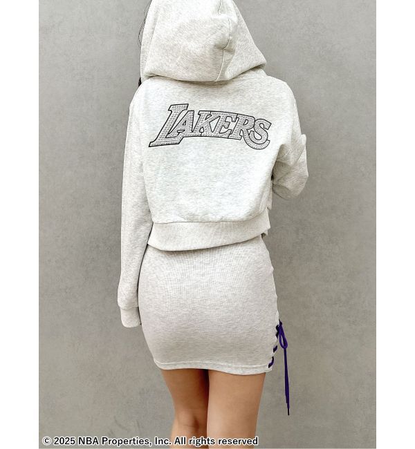 GYDA「NBA SIDEレースアップベアワンピース」|ワンピース|