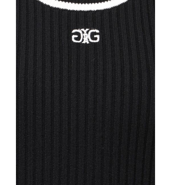 GYDA「SymmetryGYDA ラインリブニットワンピース」|ワンピース|