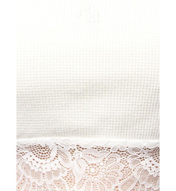 GYDA「GGラメワッフルレースビスチェ」|キャミソール|