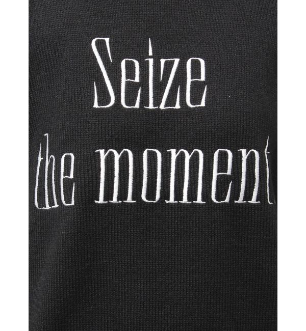 GYDA「Seize the momentオフショルリボンニットトップス」|ニット・セーター|