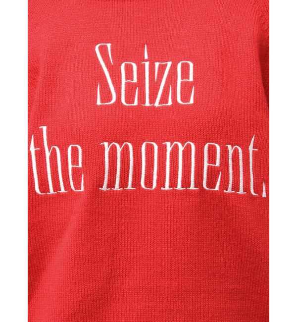 GYDA「Seize the momentオフショルリボンニットトップス」|ニット・セーター|