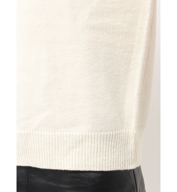 GYDA「Seize the momentオフショルリボンニットトップス」|ニット・セーター|