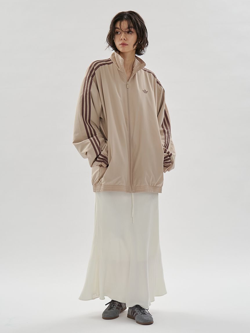 emmi atelier「サテンナロースカート【セットアップ対応】」|スカート|