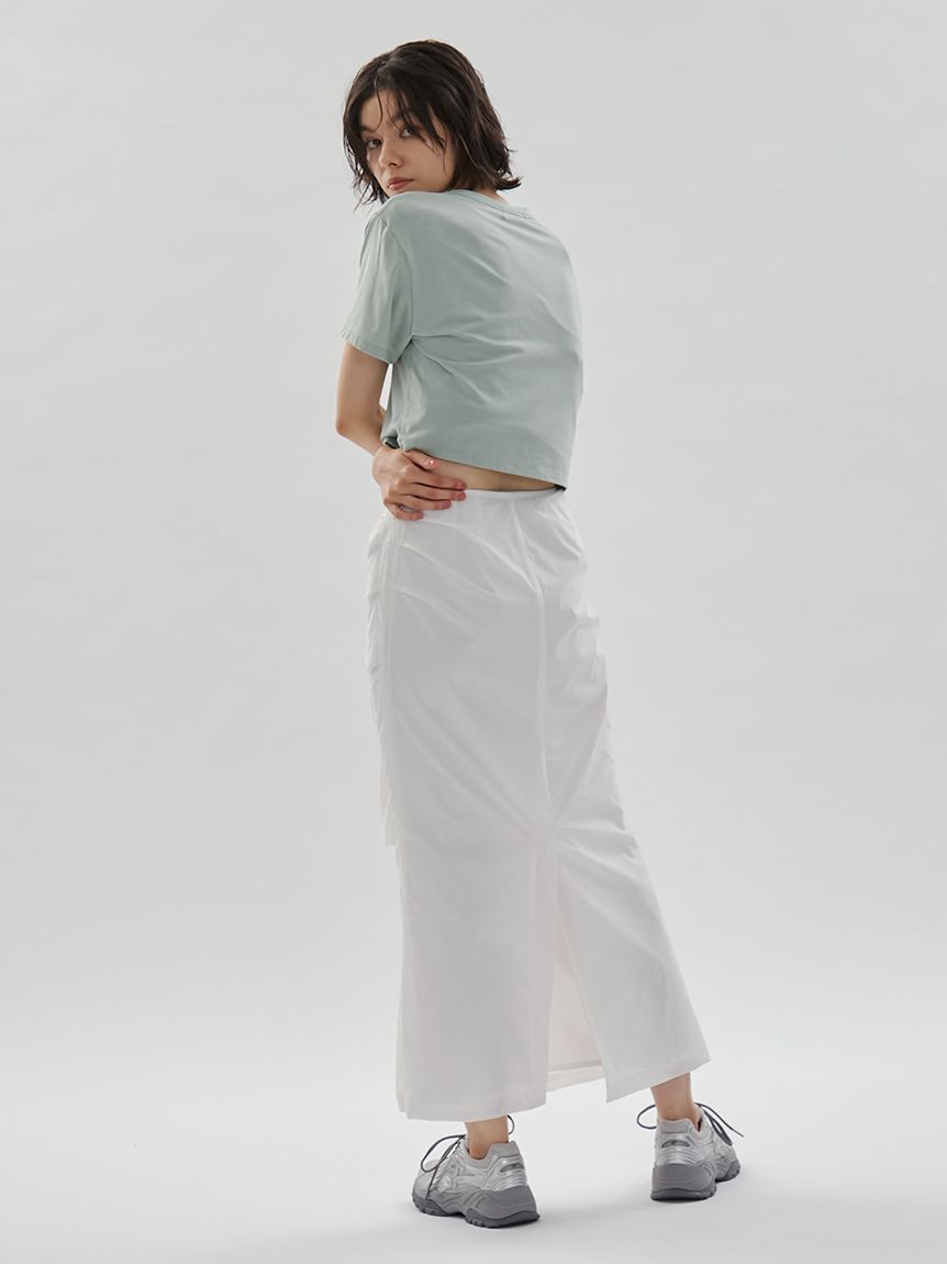 emmi atelier「サイドタックナロースカート/撥水【セットアップ対応】」|スカート|