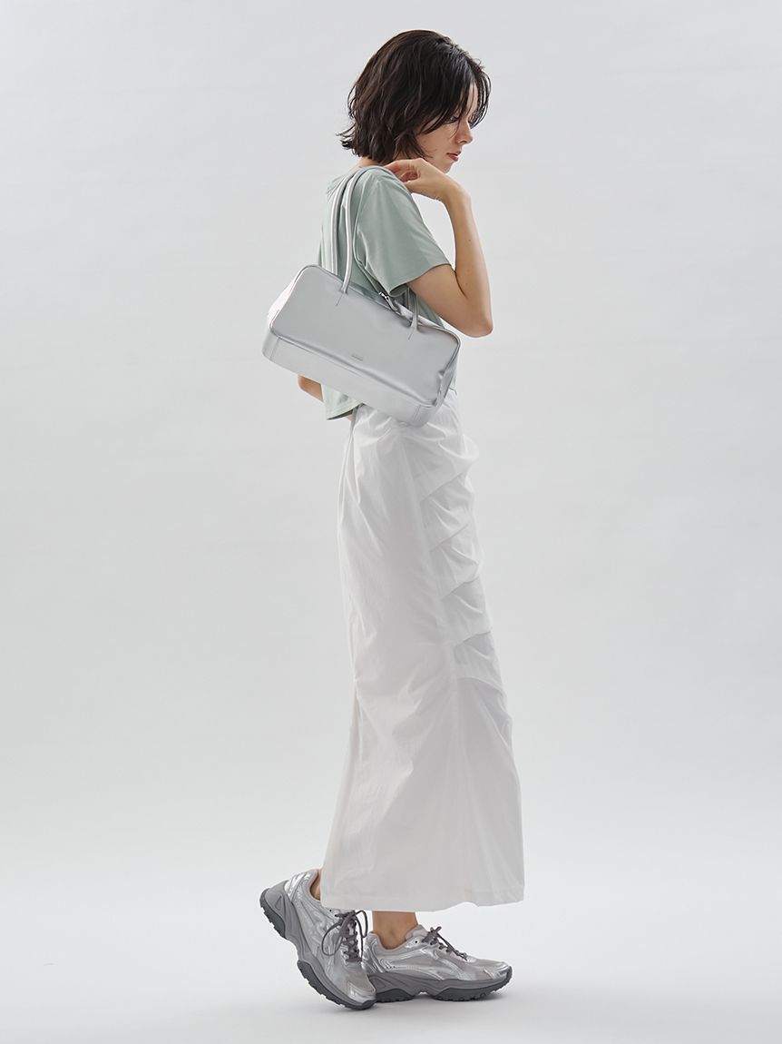 emmi atelier「サイドタックナロースカート/撥水【セットアップ対応】」|スカート|