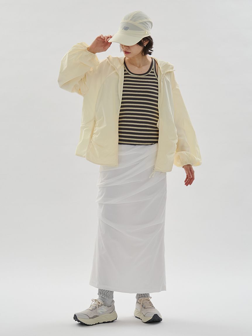 emmi atelier「サイドタックナロースカート/撥水【セットアップ対応】」|スカート|