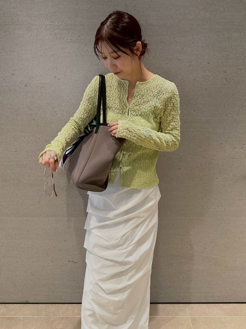 emmi atelier「サイドタックナロースカート/撥水【セットアップ対応】」|スカート|