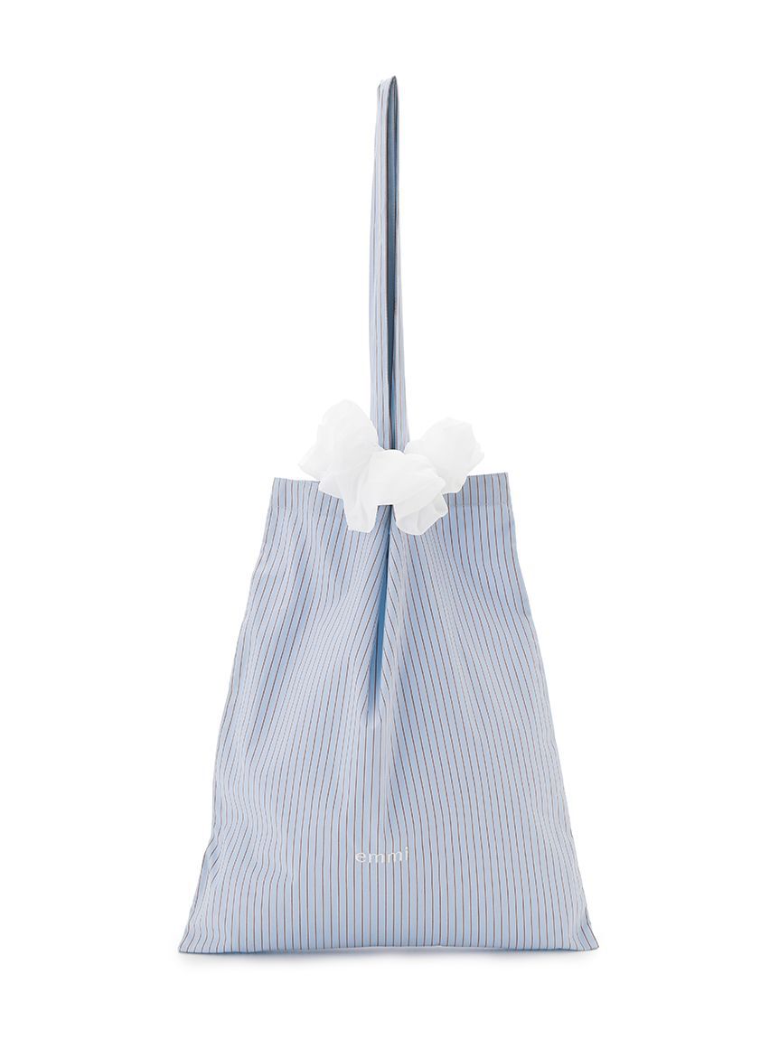 emmi atelier「【ONLINE限定カラーあり】シュシュ付きemmiロゴトートバッグ」|トートバッグ|