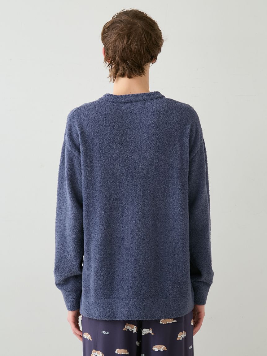 GELATO PIQUE HOMME「【HOMME】エアリーモコスリーピングドッグプルオーバー」|プルオーバー|