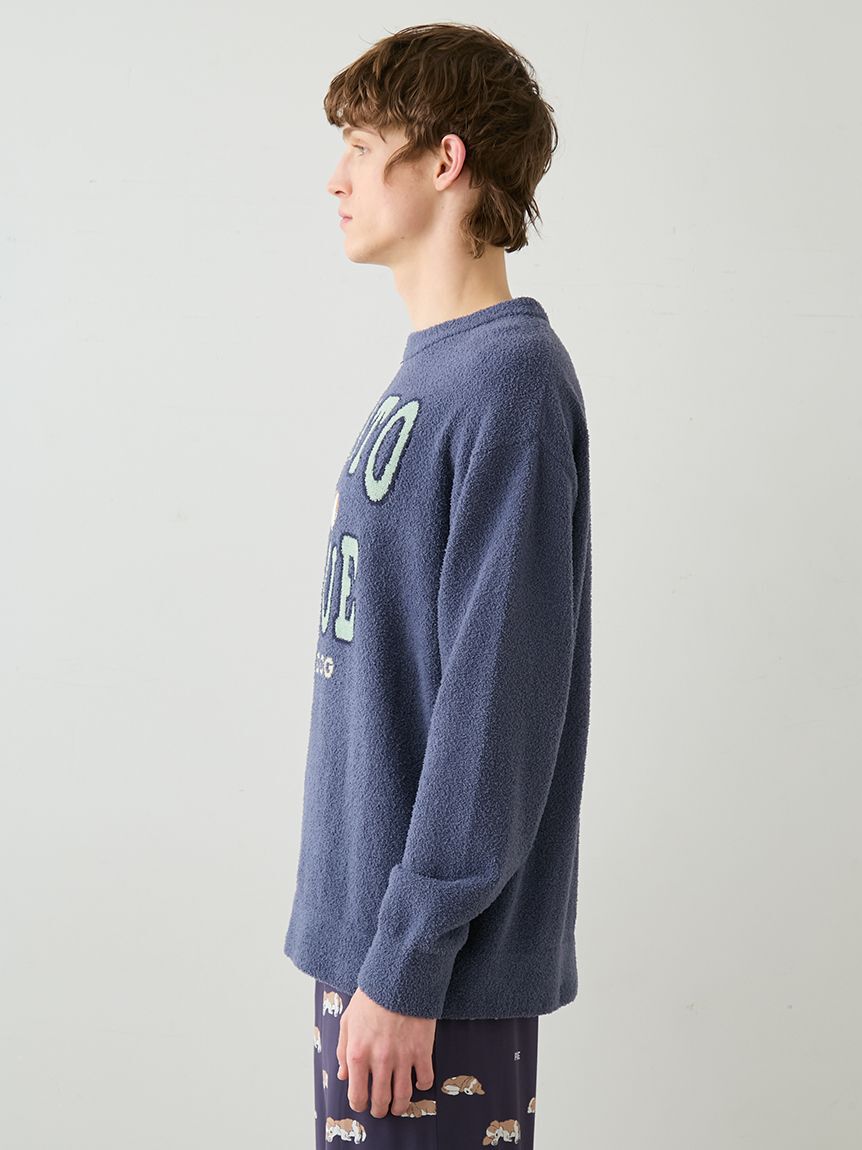 GELATO PIQUE HOMME「【HOMME】エアリーモコスリーピングドッグプルオーバー」|プルオーバー|