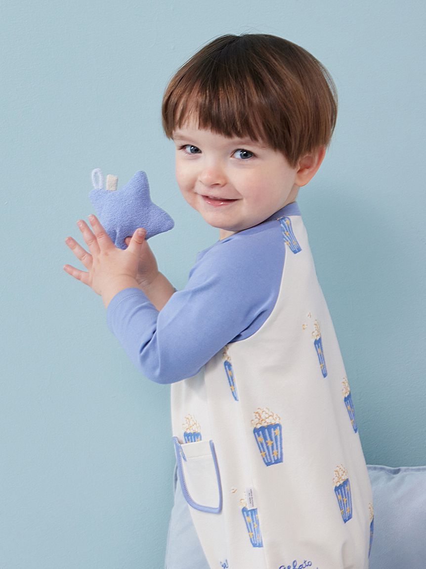 GELATO PIQUE KIDS & BABY「【BABY】ポップコーン柄ロンパース」|ロンパース|