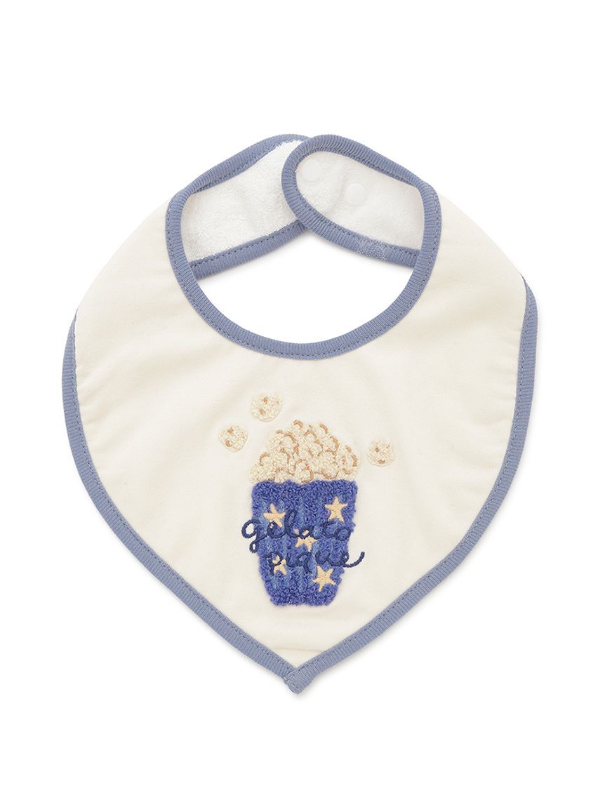 GELATO PIQUE KIDS & BABY「【BABY】ポップコーン柄スタイ」|スタイ|