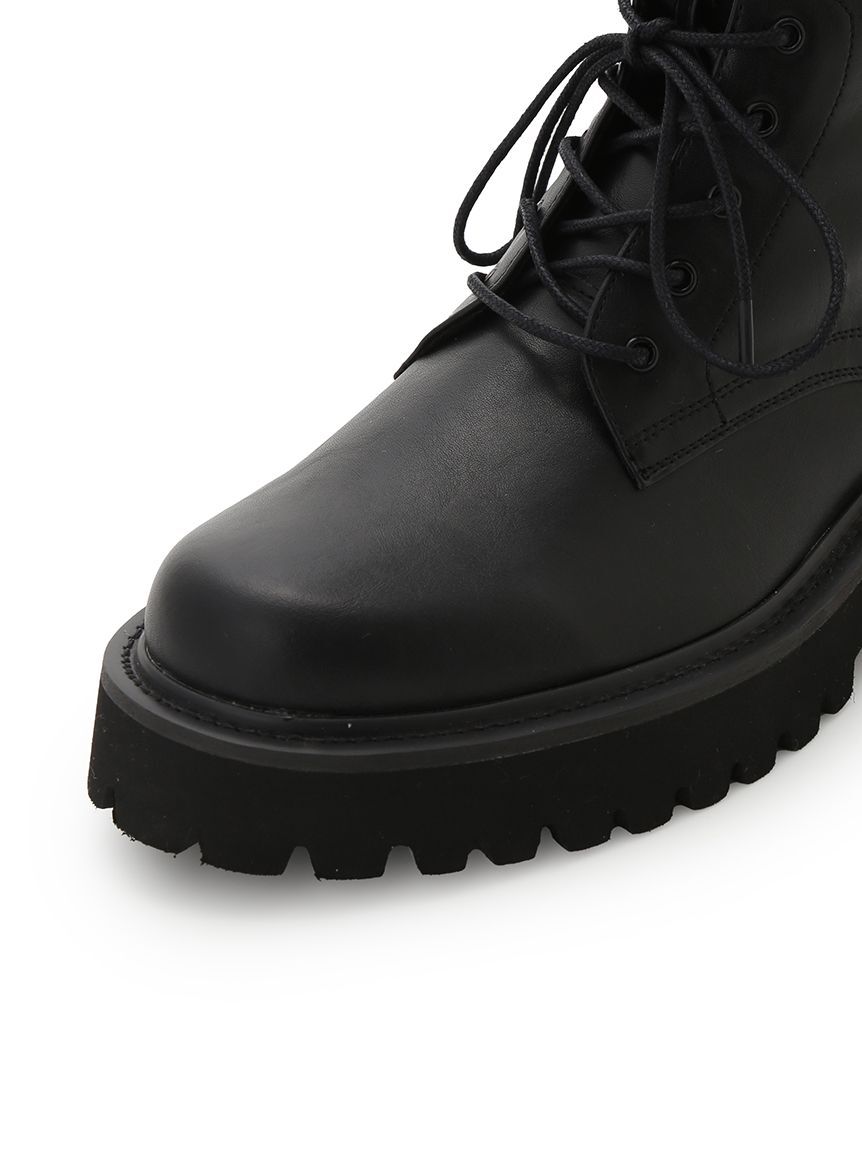 LILY BROWN「レースアップロングブーツ」|ロングブーツ|