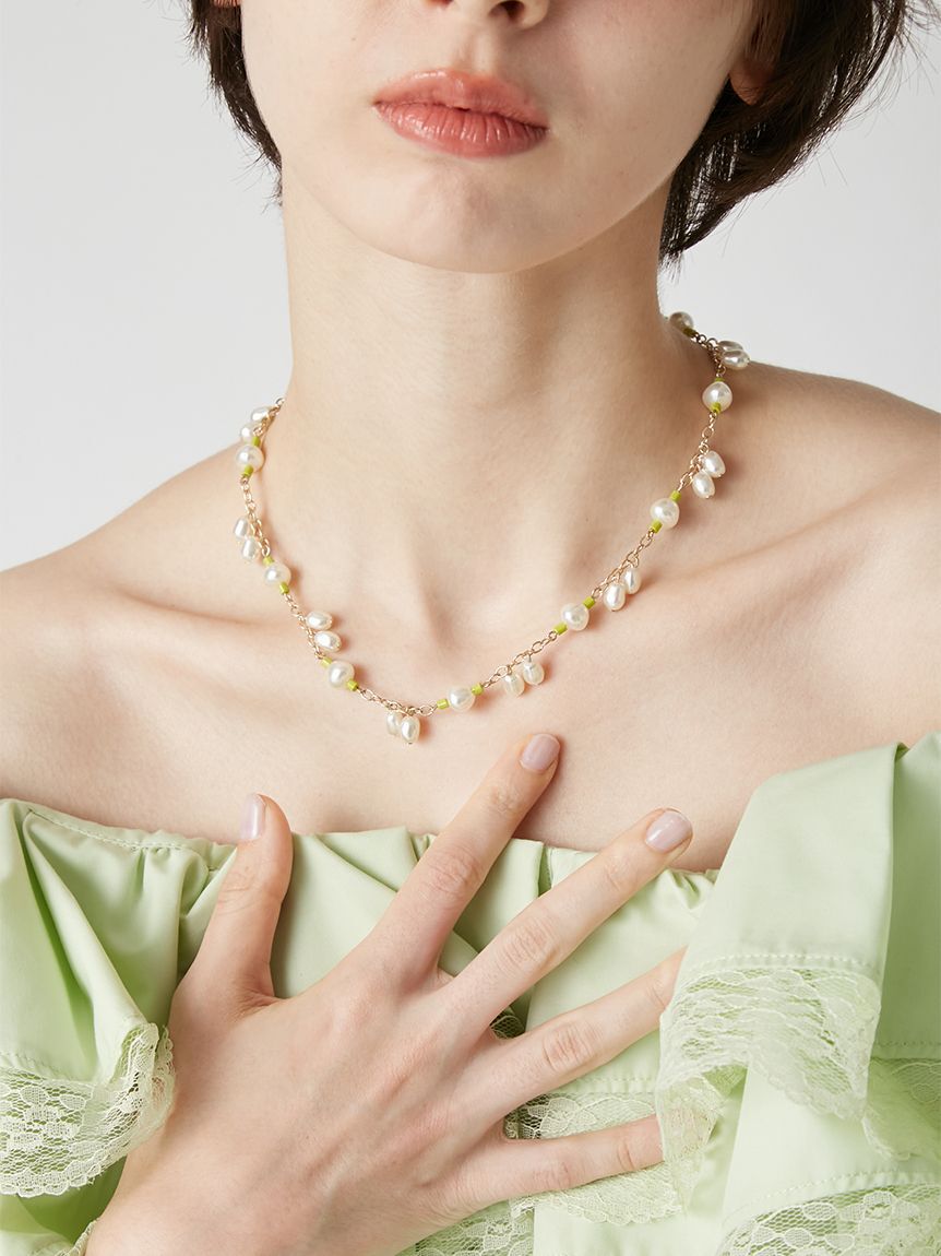 LILY BROWN「バリエーションパールネックレス」|ネックレス|