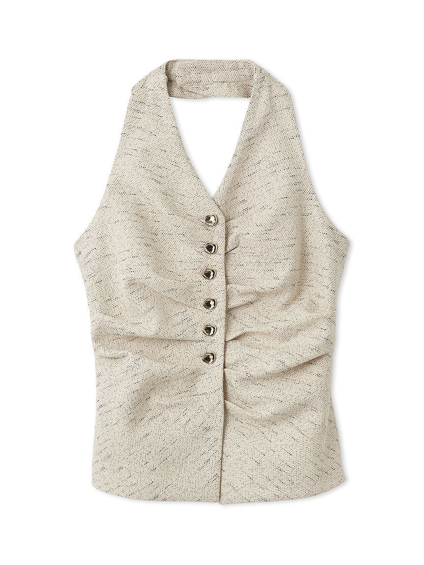 LILY BROWN「オーナメント釦ホルタージレ」|ベスト・ジレ|