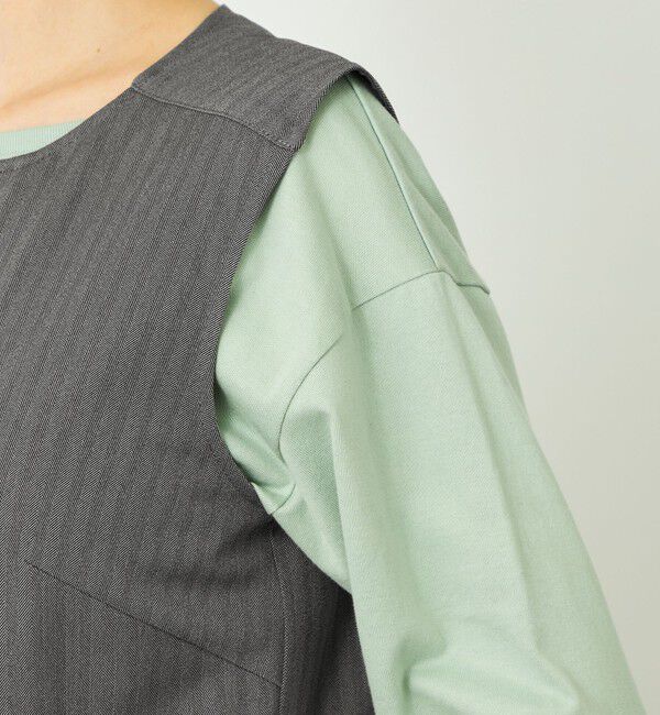 MACKINTOSH PHILOSOPHY「GREY LABEL ノーカラージャンプスーツ」|ワンピース|