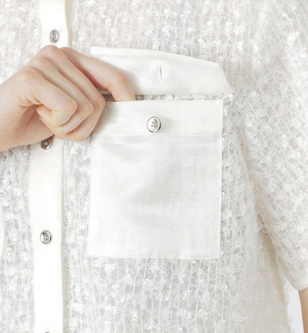  「フェザースパンコールブラウス」|シャツ・ブラウス|