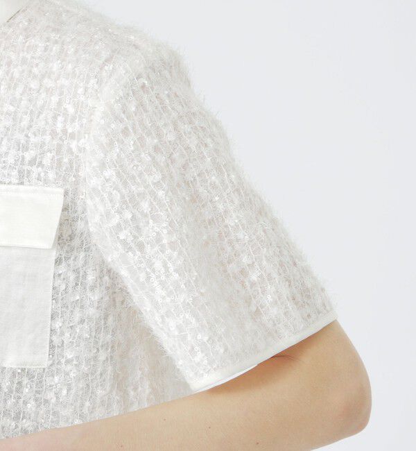  「フェザースパンコールブラウス」|シャツ・ブラウス|