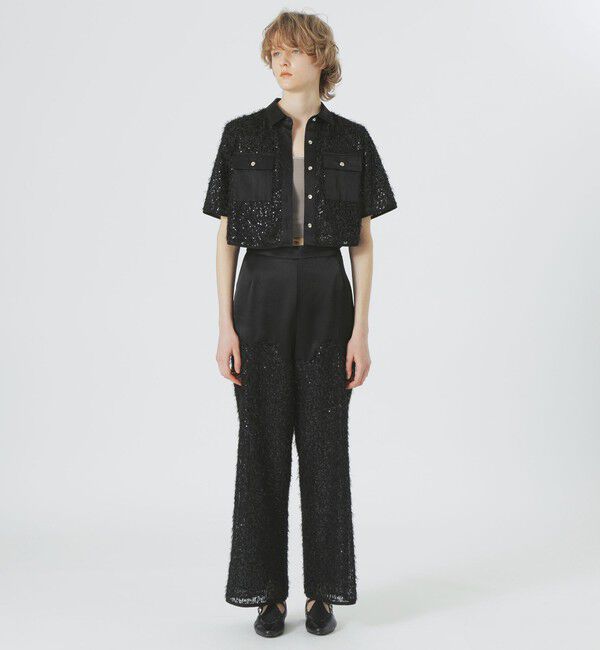  「フェザースパンコールブラウス」|シャツ・ブラウス|