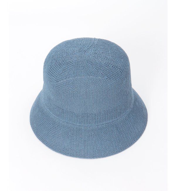 ikka「ペーパーサーモバケットハット」|その他|ブルー