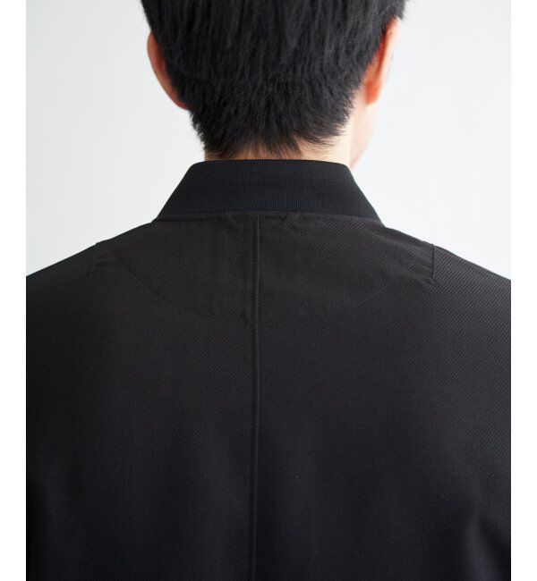 ikka「撥水メランジリブブルゾン」|ブルゾン・スタジャン|