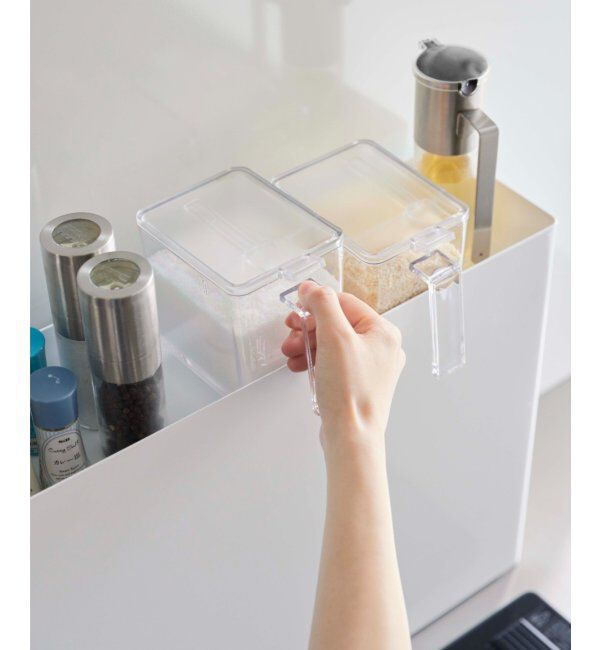 Lbc with Life「tower 隠せる調味料ラック」|食器・キッチングッズ|