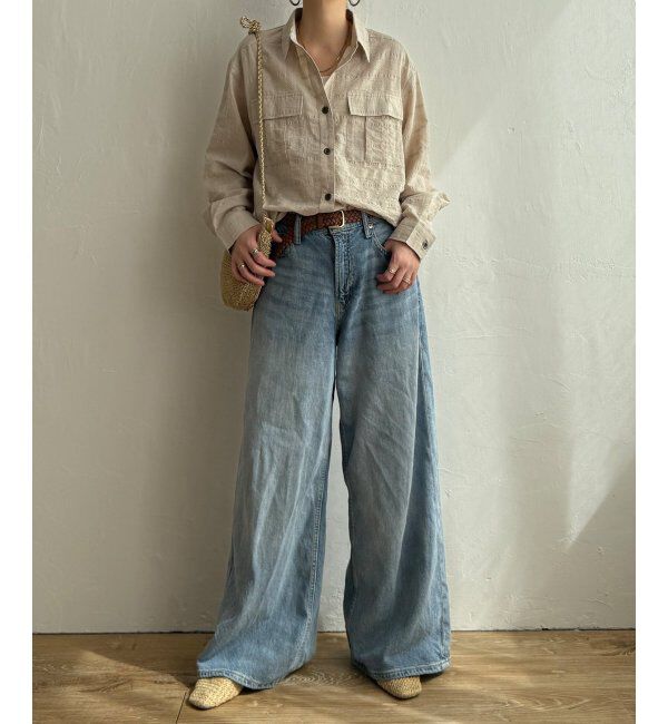 Lbc with Life「ジャカードダブルポケットシャツジャケット」|シャツ・ブラウス|