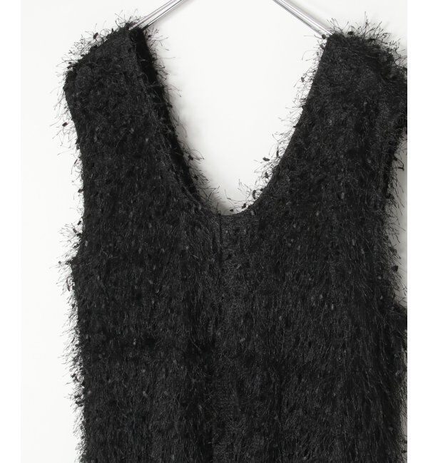 VENCE share style「リボンヤーン2wayジャンスカ」|ワンピース|