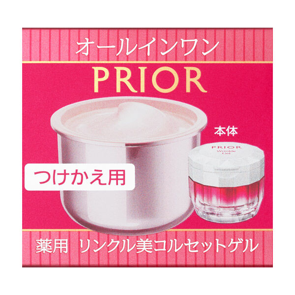  「プリオール 薬用 リンクル美コルセットゲル 詰替え/心地よいアロマブーケのほのかな香り (90g(つけかえ用))」|美容液・オイル・クリーム|