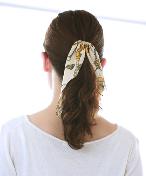 colleca la「スカーフ柄リボンバナナクリップ」|その他|