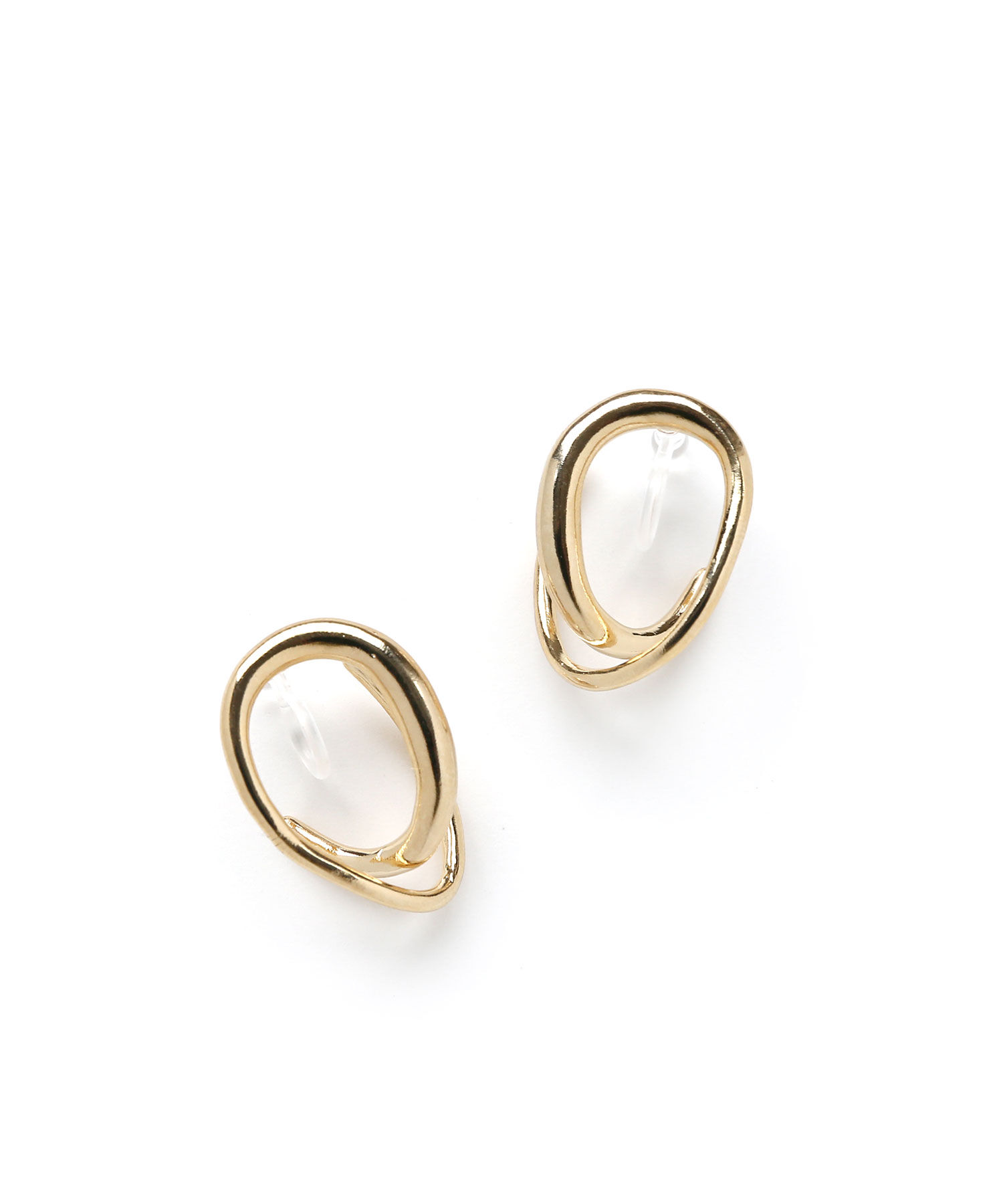 colleca la「ノンホール・ループライン樹脂イヤリング〈金属アレルギー対応〉」|イヤリング|