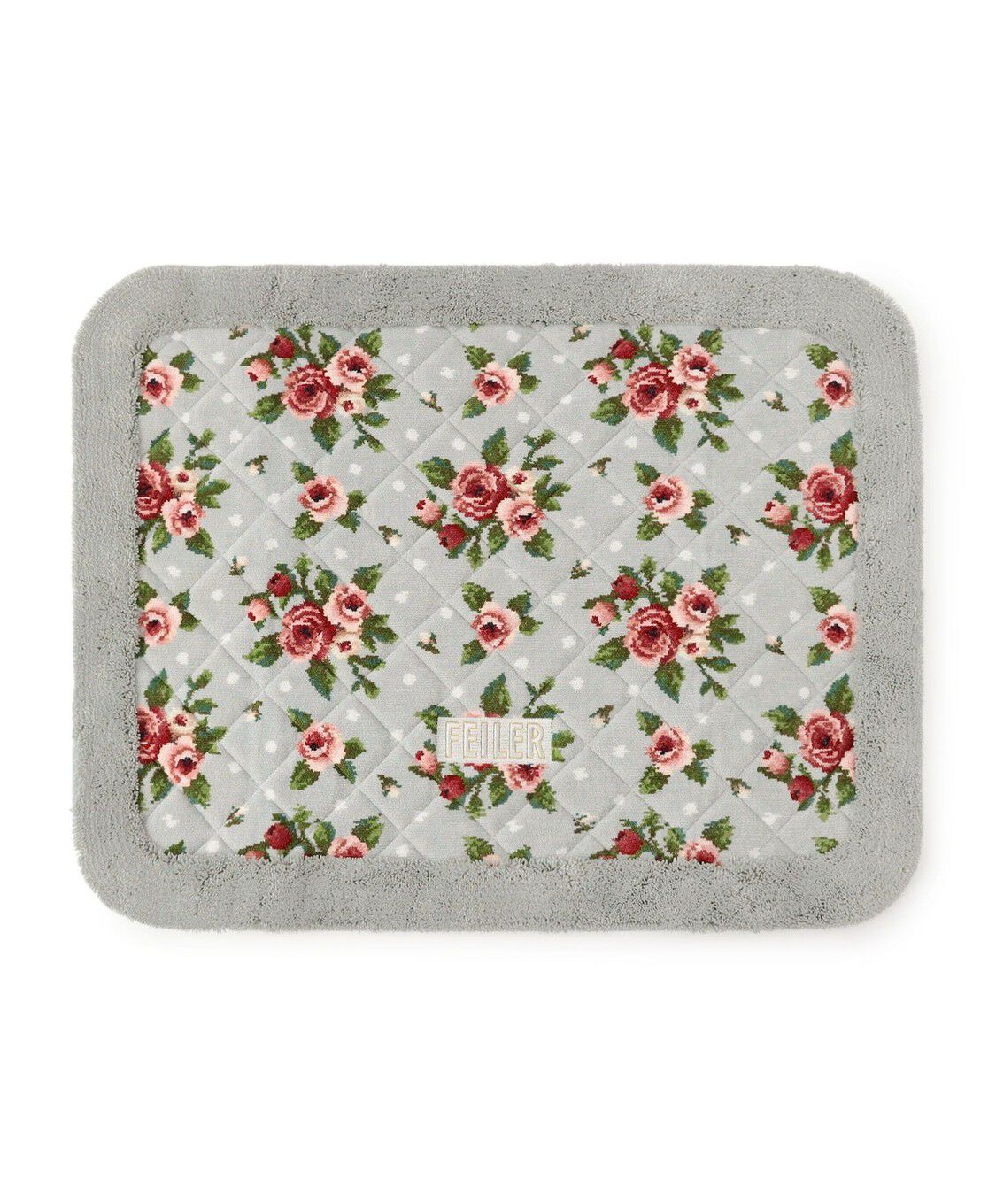 FEILER「マイジュリエット　インテリアマット　MJT-251061」|トイレタリー・ランドリーグッズ|シルバーグレー