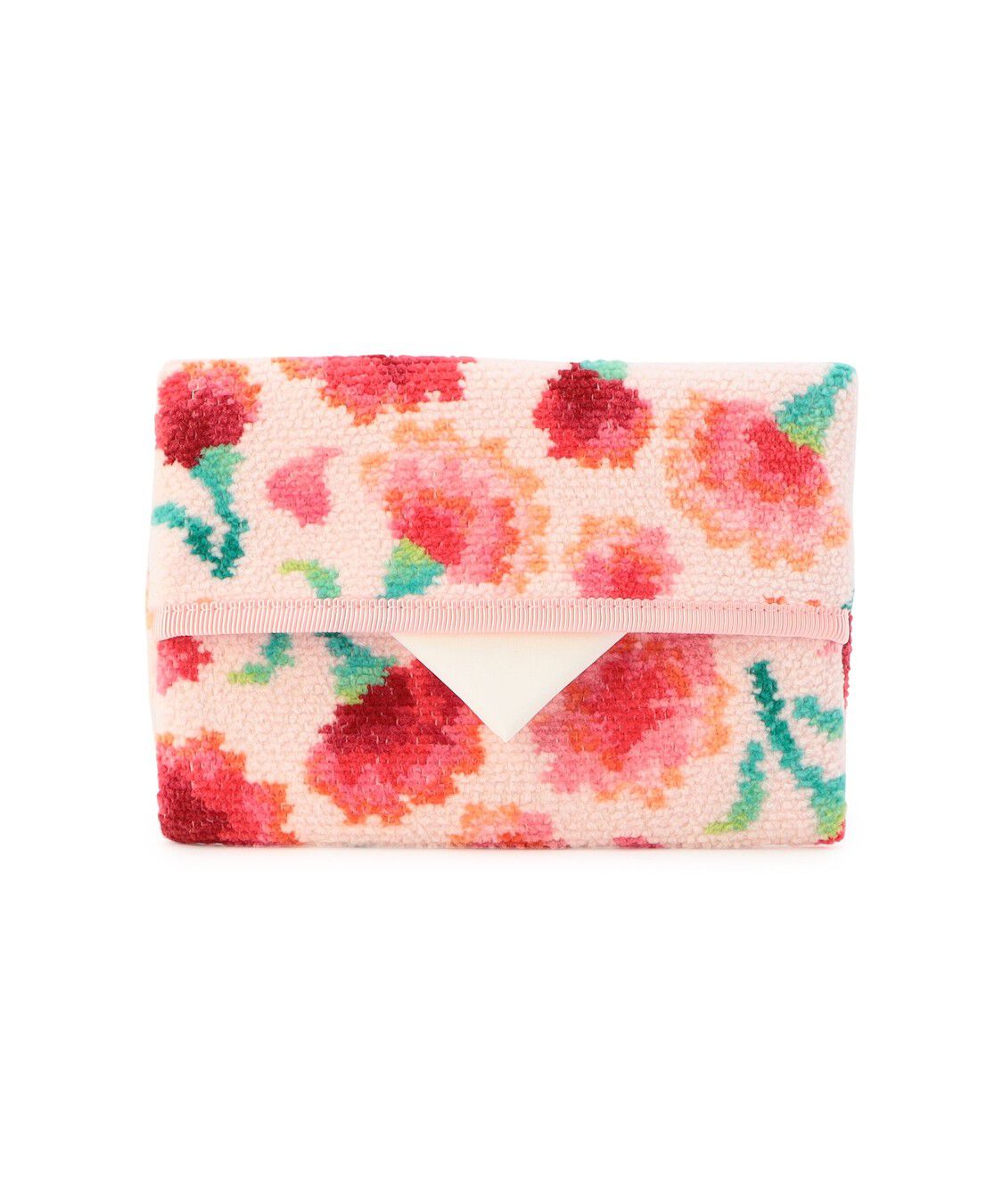 LOVERARY BY FEILER「ラブラリーカーネーション　ティッシュポーチ　L/CAN-260457」|ポーチ|ペールピンク