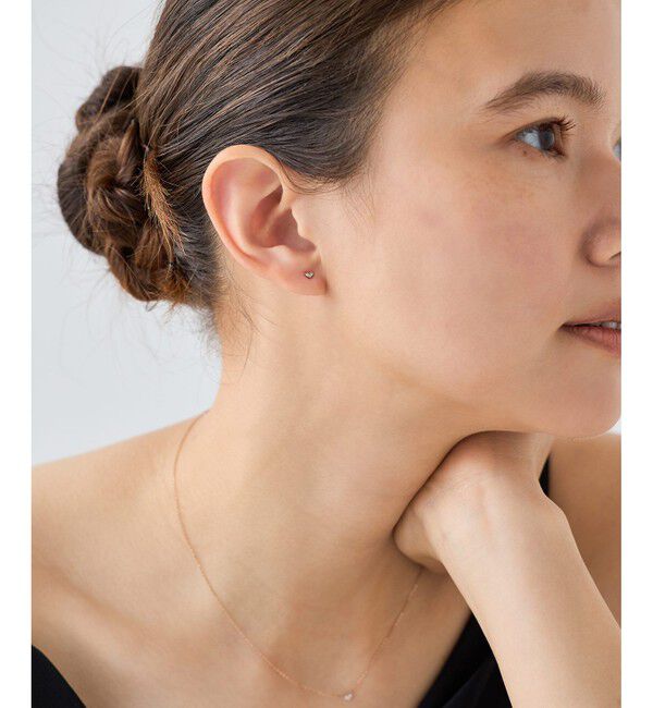 ete「K18MPG ダイヤモンド ピアス」|ピアス|