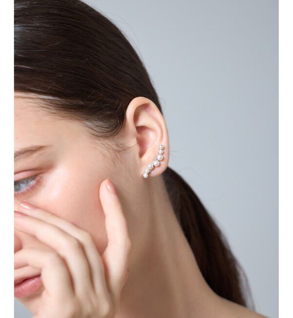 ete「パール イヤークリップ」|イヤリング|