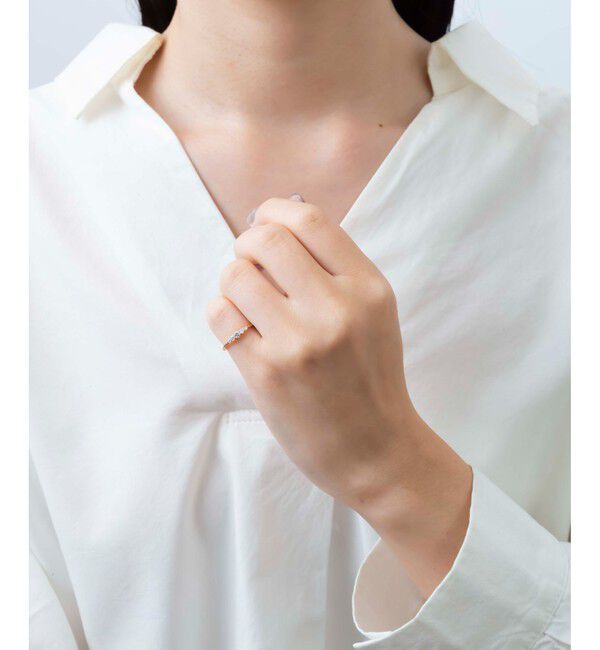 Jouete「ピンキーリング ジルコニア」|リング|