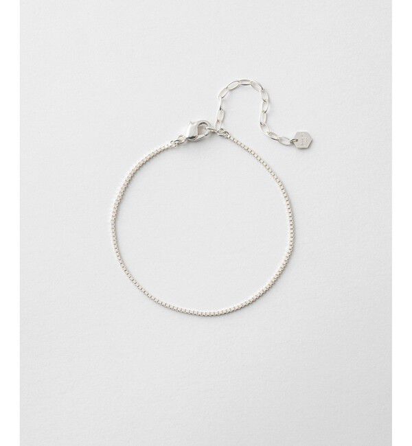 Jouete「ツイニング ブレスレット ベネチアンチェーン」|ブレスレット・バングル|シルバー