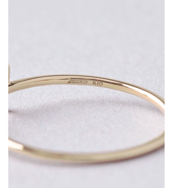 Jouete「K10YG レイヤー リング」|リング|