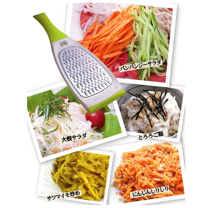 BACKYARD FAMILY「ののじ サラダおろし 通販 おろし金 ステンレス おろしがね 千切り 料理器具 キッチン用品」|食器・キッチングッズ|